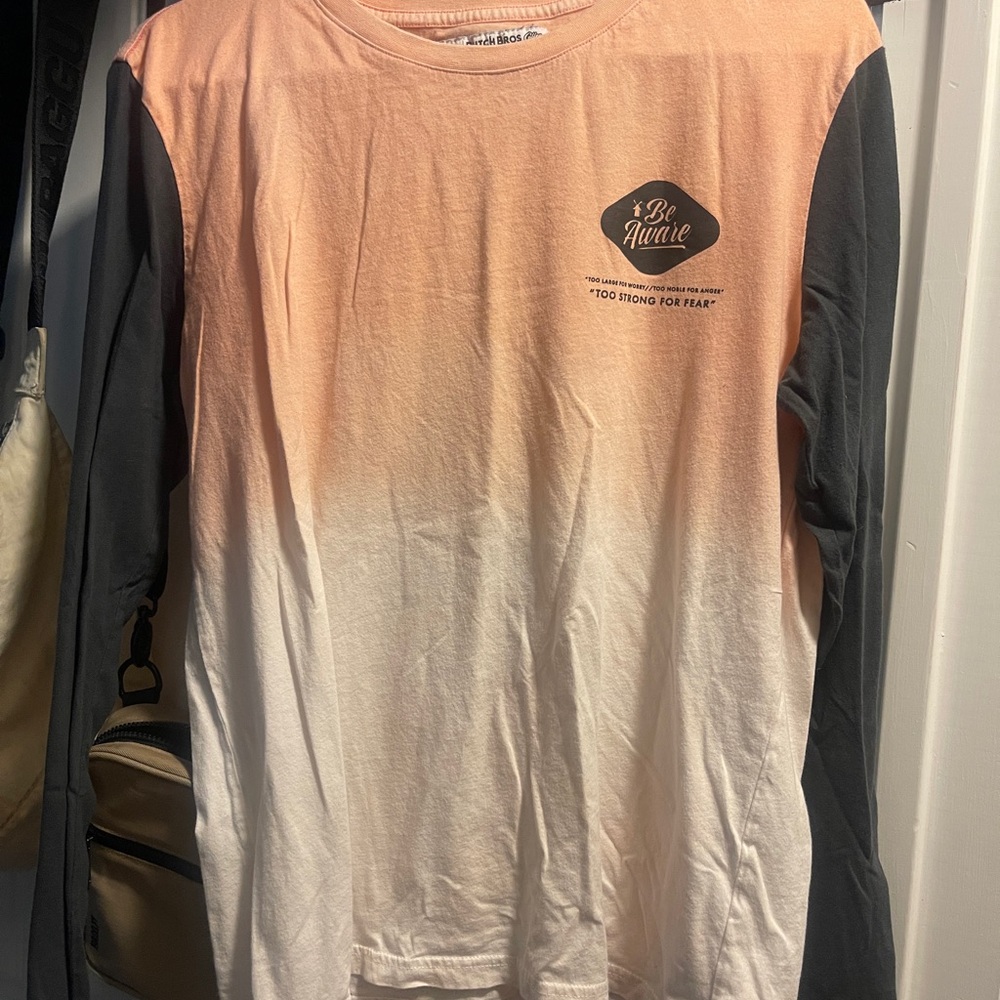 Dutch Bros Be Aware Ombre Long Sleeve Shirt